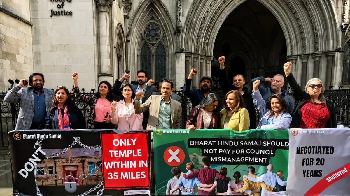 पीटरबरो राम मंदिर की जमीन इस्लामिक संगठन को बेची गई, हिंदू समुदाय ने कानूनी लड़ाई शुरू की