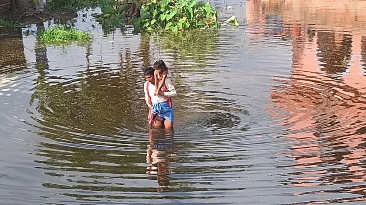 सीतामढ़ी में बागमती नदी खतरे के निशान से ऊपर, प्रशासन अलर्ट