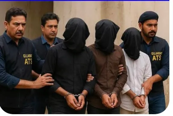 गुजरात ने आतंकी मंसूबों को किया नाकाम: एटीएस ने जैश-ए-मोहम्मद के 8 संदिग्धों को दबोचा, ज़हर की साजिश का भी खुलासा