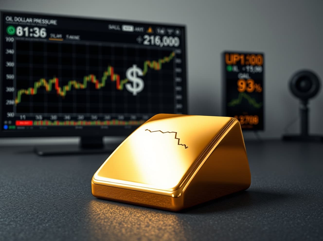 Gold Dips as Iran Conflict Fuels Inflation Fears, Dollar Strength