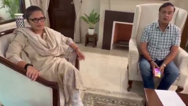 सुष्मिता देव ने टीएमसी छोड़ी, पार्टी में संकट के बीच असम के सीएम हिमंता सरमा से मिलीं