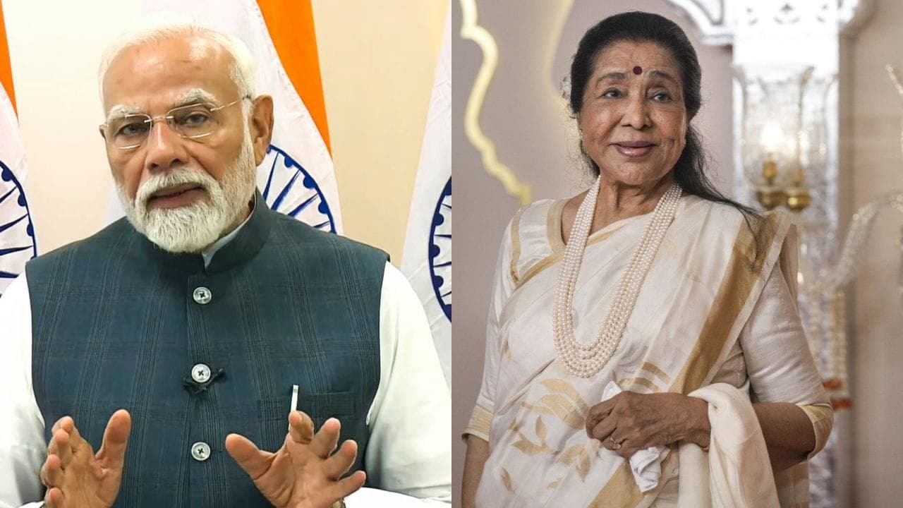 Asha Bhosle Hospitalized: PM Modi Wishes Speedy Recovery