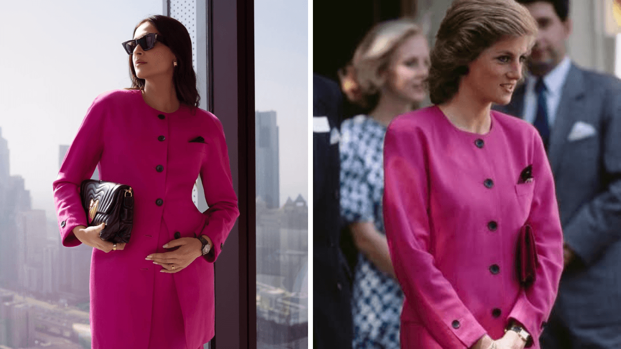 Sonam Kapoor Announces Second Pregnancy With Striking Princess Diana–Inspired Photoshoot