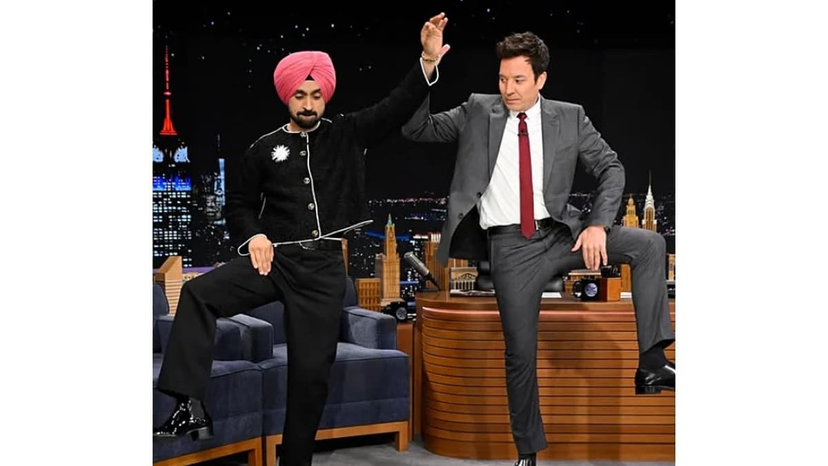 Diljit Dosanjh Brings Bhangra Energy Back to Jimmy Fallon, Promotes ‘AURA’ With Live Performance