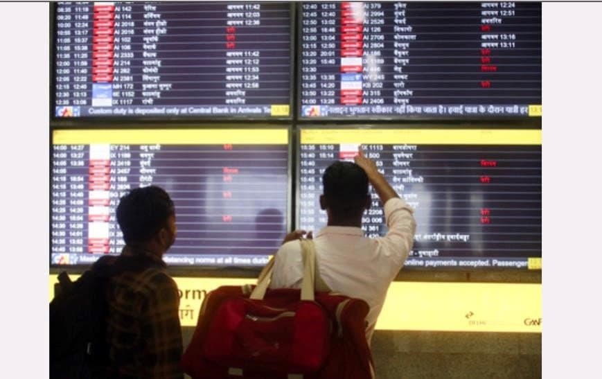 Technical glitch in ATC system disrupts flight operations at Delhi Airport