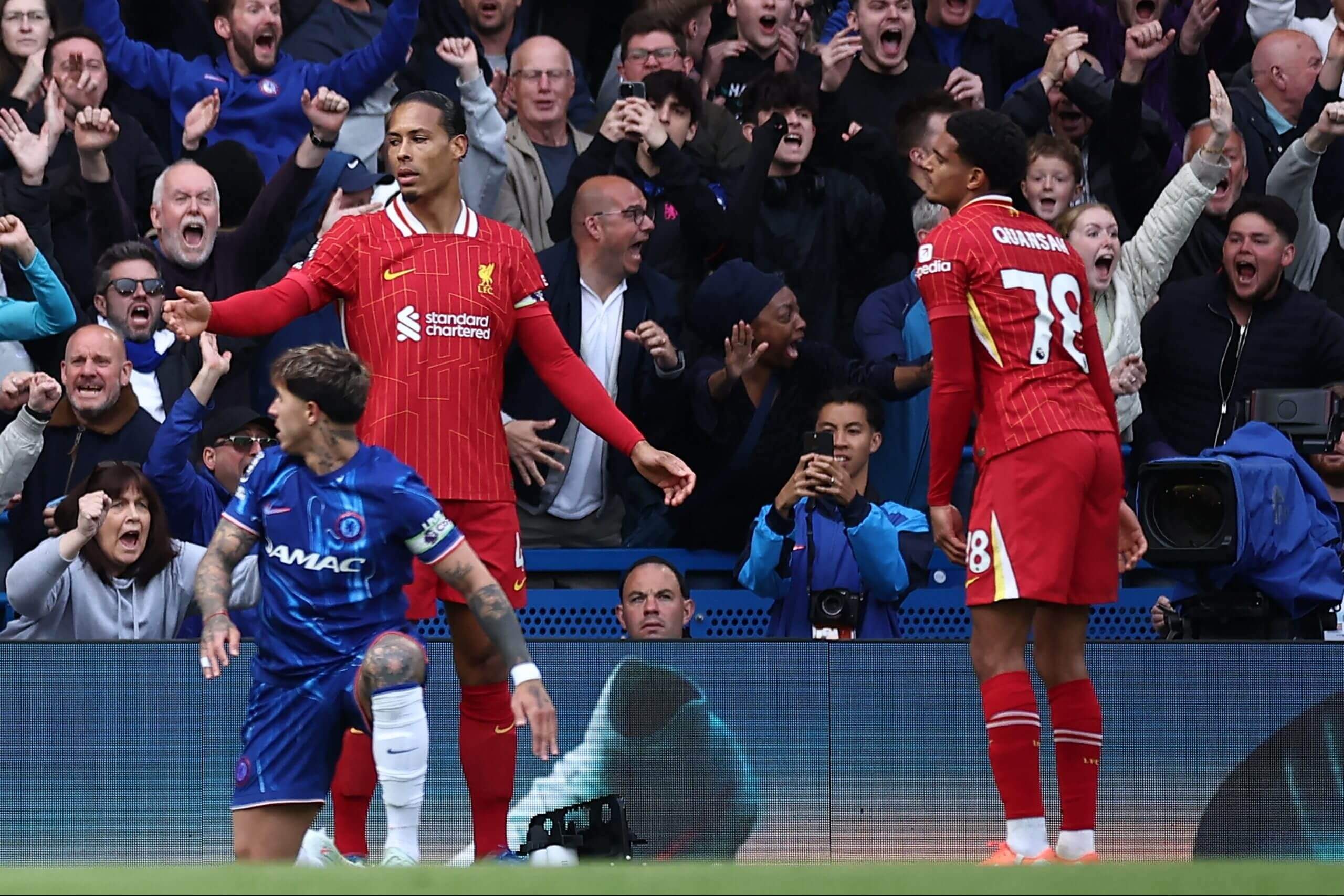 Chelsea Stun Liverpool with Last-Minute Winner as Reds Suffer Third Straight Defeat