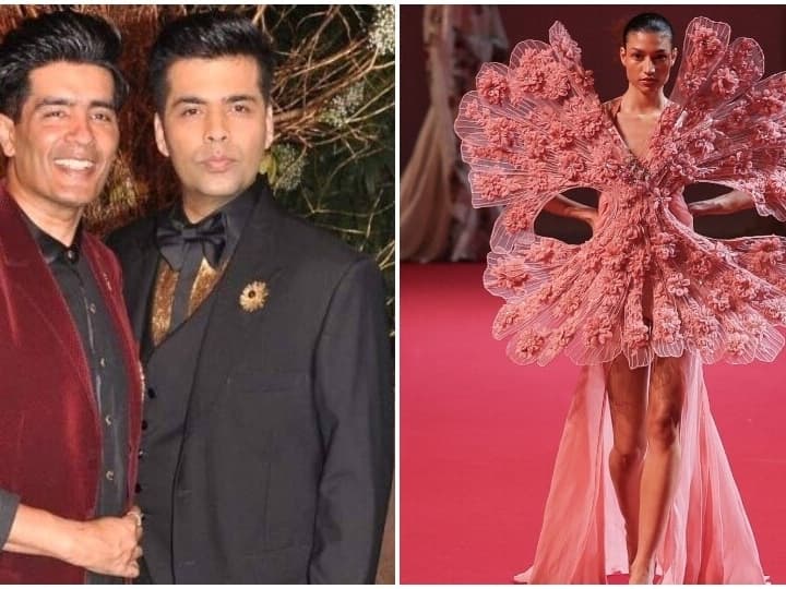 पेरिस में मनीष मल्होत्रा के 'मदर ऑफ ऑल कलेक्शन्स' की करण जौहर ने की जमकर तारीफ़