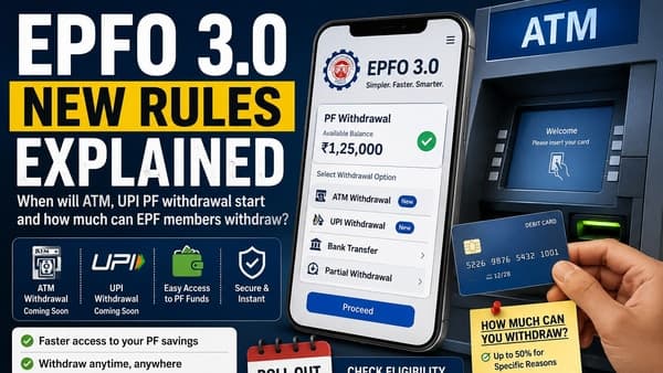ईपीएफ पर 8.25% ब्याज दर को मिली मंजूरी: ईपीएफओ 3.0 एटीएम, यूपीआई एक्सेस के साथ निकासी में लाएगा क्रांति