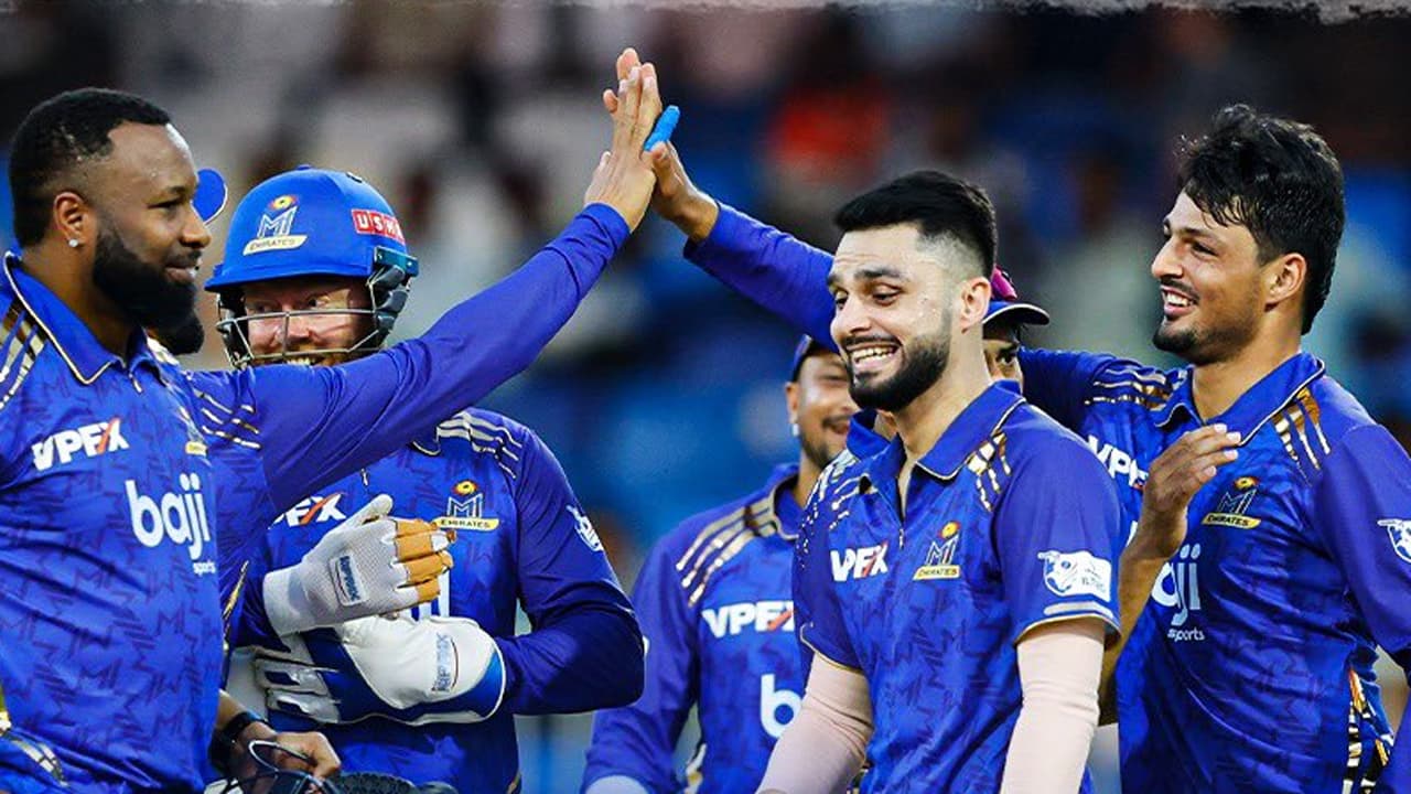 MI Emirates storm into ILT20 Season 4 final with dominant win over Abu Dhabi Knight Riders
